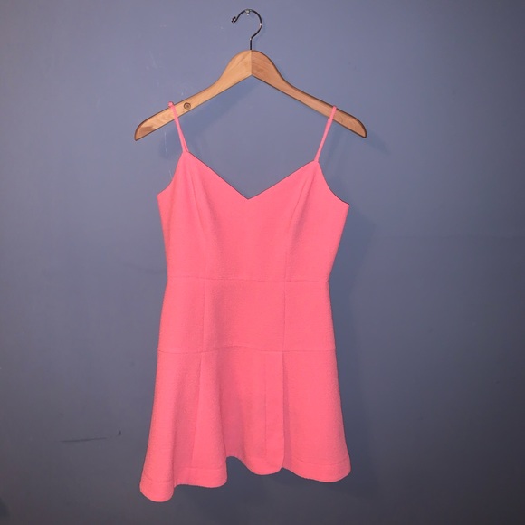 Black Halo Kierrah Pink Mini Dress Size 6 - Picture 2 of 6